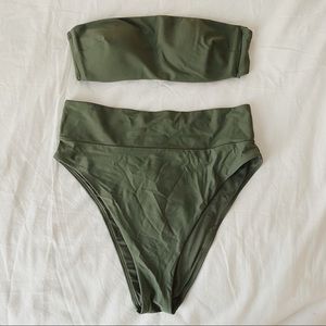 Aerie High Waisted Cheeky bottoms